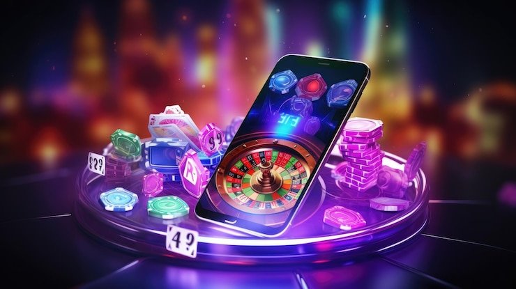 Infinite Blackjack player betting interface and hand options